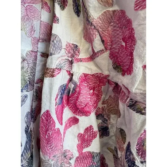 Dress The Population Floral Pearl Maxi Dress (With Loose Threads/Fraying) - Picture 9 of 9